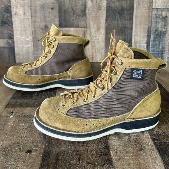 Danner River Gripper Spike Felt Bottom Wading Boots Mens 8 EE - Picture 9 of 12